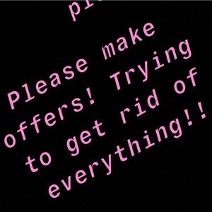 Please make any offers!💕